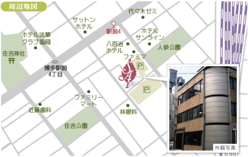 福岡本社マップ